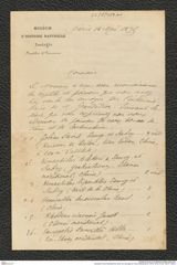 Nachlass Franz Steindachner, Brief von Sauvage an Franz Steindachner (18.05.1879), Inv.Nr. 439.01, Seite 3